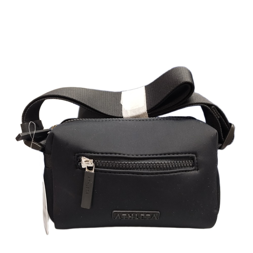 Athleta Diem Crossbody Bag Womens O/S Black Water-Resistant Adjustable Straps